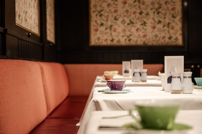 Frühstückstisch Hotel Erzherzog Rainer